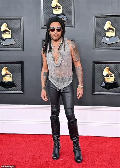 lenny kravitz height in inches